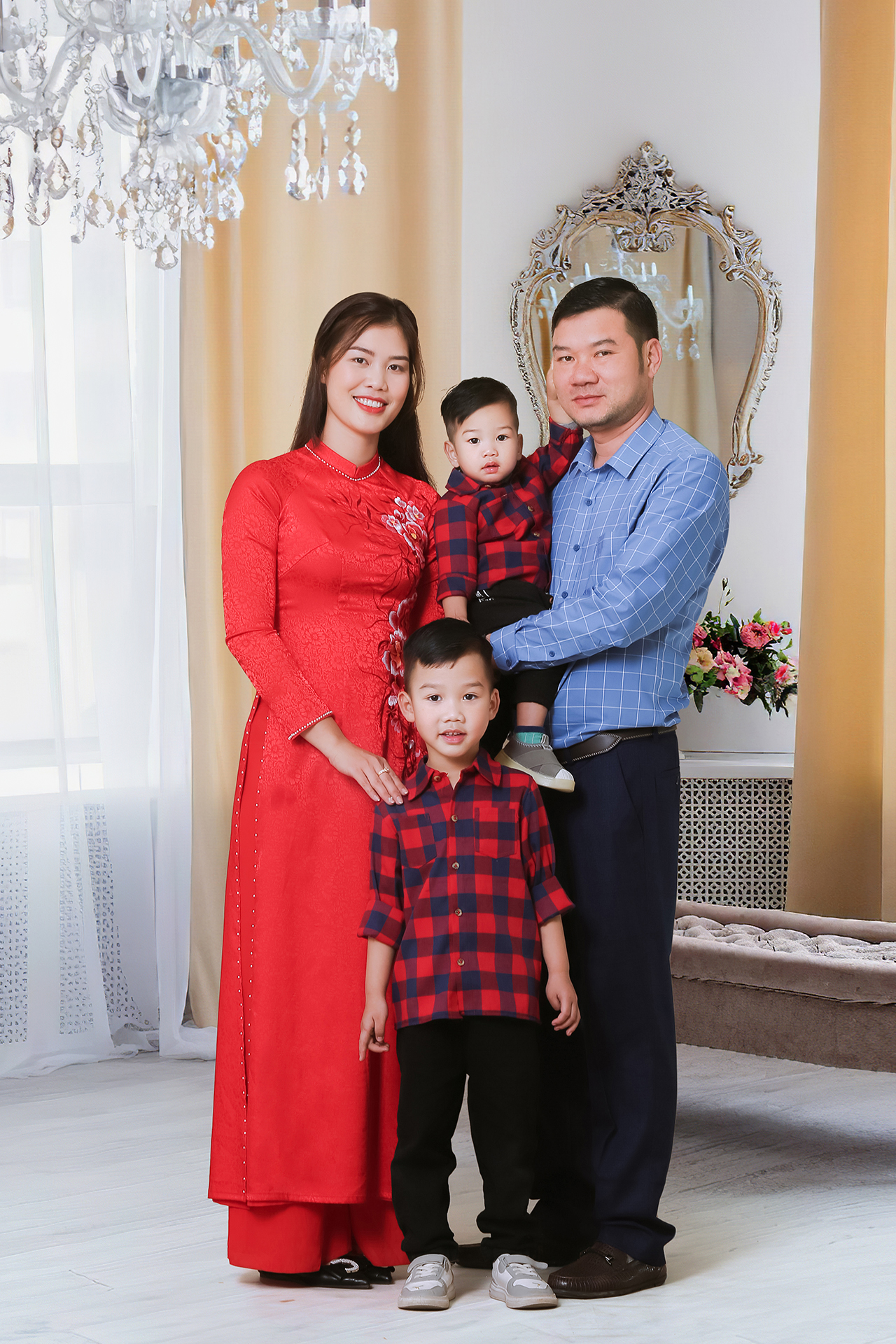 Chụp ảnh gia đình đẹp tại Ninh Bình